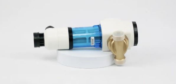 Фильтр сетчатый Canature CPF3-M, 3 м3/час, с манометром, поворотным оголовком.