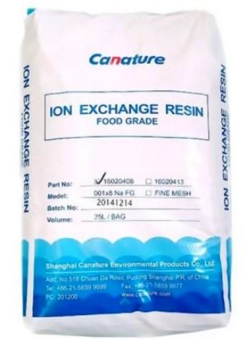 Катіоніт сильнокислотний Canature 001x8 Na мішок