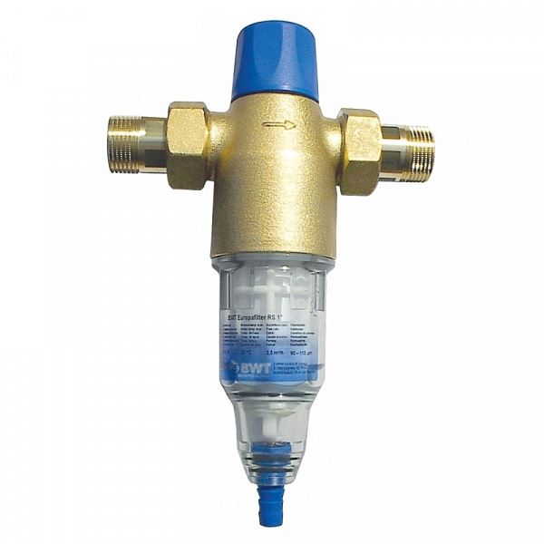 ФИЛЬТР МЕХАНИЧЕСКИЙ С РУЧНОЙ ПРОМЫВКОЙ BWT EUROPAFILTER RS (RF) 1¼"