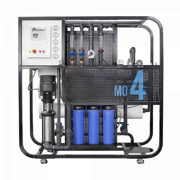 ПРОМИСЛОВА СИСТЕМА ЗВОРОТНОГО ОСМОСУ ECOSOFT MO-4 ECONNECT