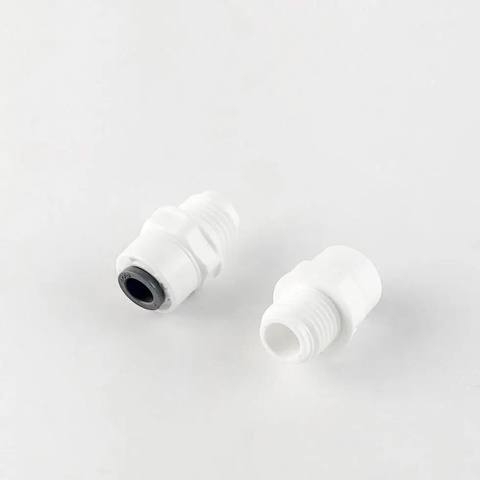 Фітинг прямий Raifil 1813-A (4MC4) 1/4"-1/4" (трубка-різьба)