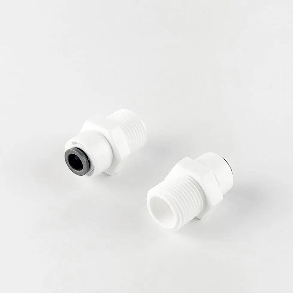 Фітинг прямий Raifil 1813-C (4MC6) 1/4"-3/8" (трубка-різьба)