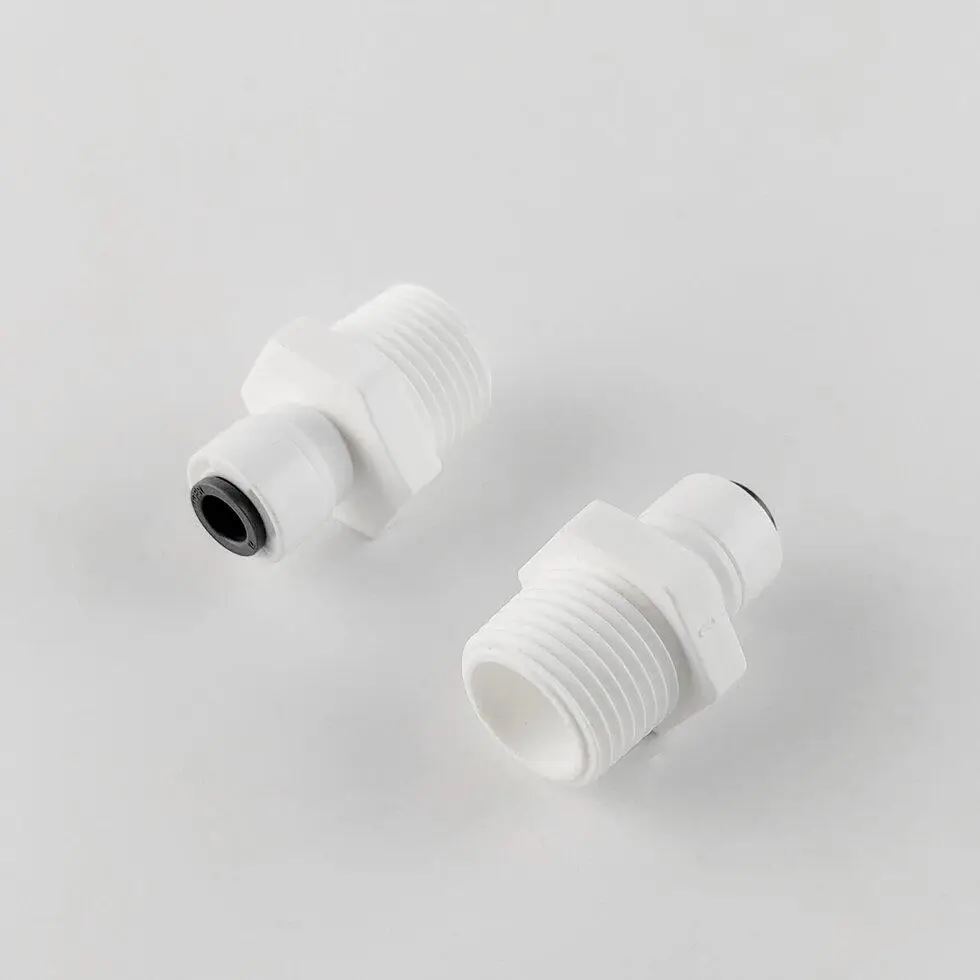 Фітинг прямий Raifil 1813-D (4MC8) 1/4"-1/2" (трубка-різьба)