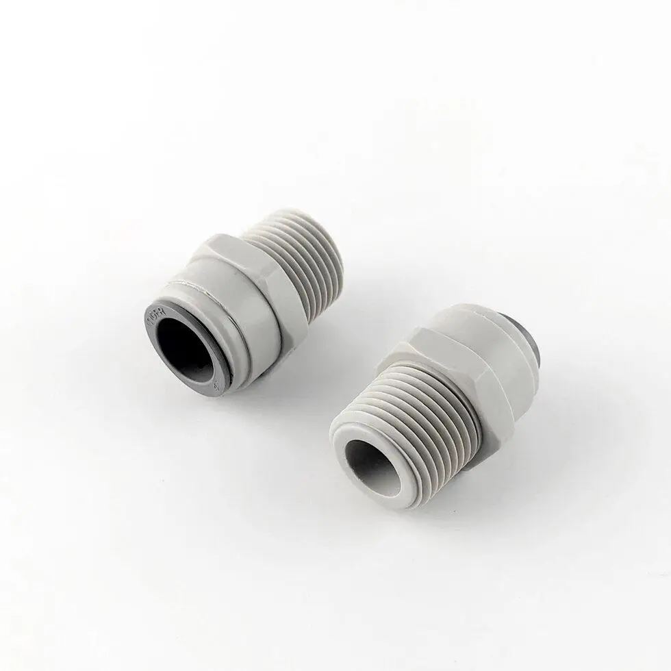 Фітинг прямий Raifil 1813-K (8MC8) 1/2"-1/2" (трубка-різьба)