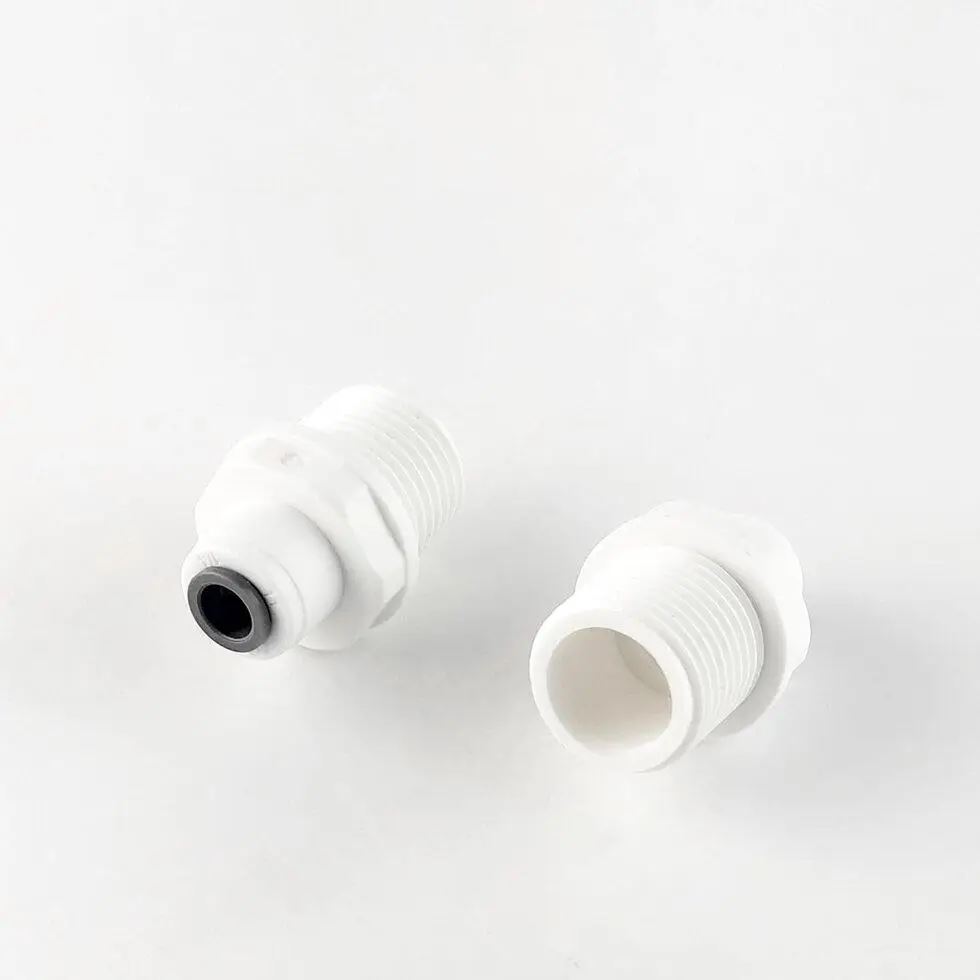 Фітинг прямий Raifil 1813-R/ 4mc8 ZM  1/4"-1/2" (трубка-різьба)