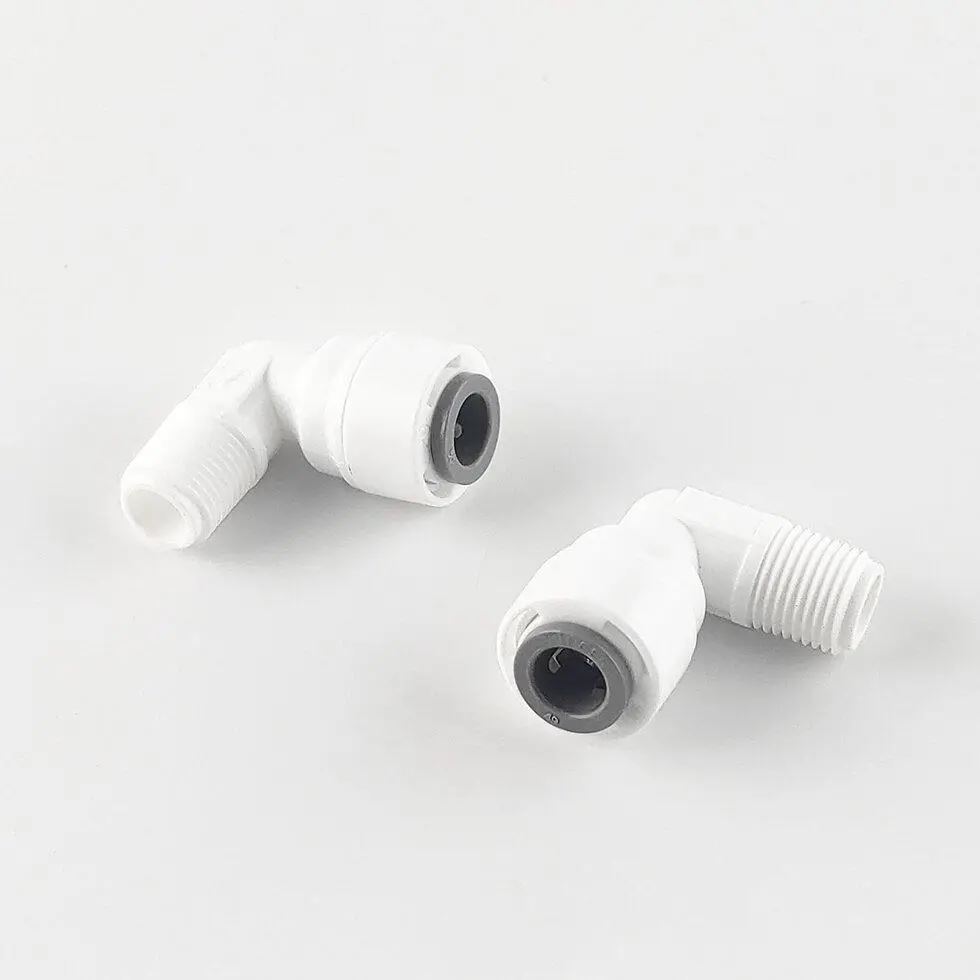 Фітинг кутовий Raifil 1817-E (4ME2)  1/4"-1/8" (трубка-різьба)