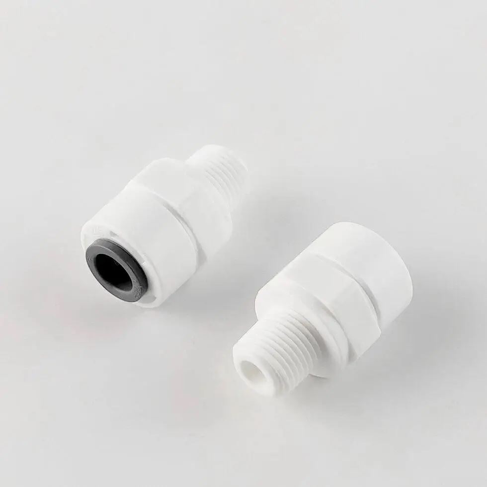 Фітинг прямий Raifil 1813-G (4MC2) 1/4"-1/8" (трубка-різьба)