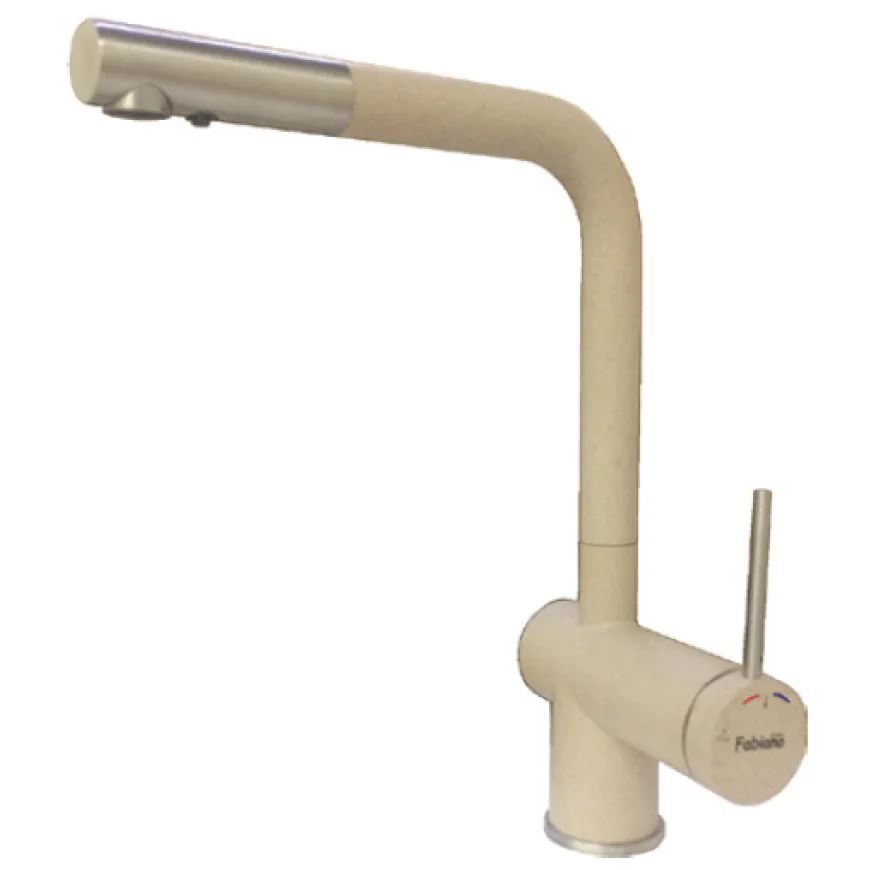 Змішувач кухонний Fabiano FKM 31.12 SS Beige