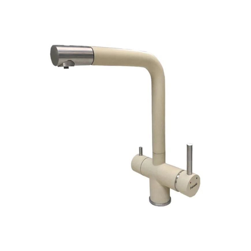 Змішувач кухонний Fabiano FKM 31.16P SS Cream