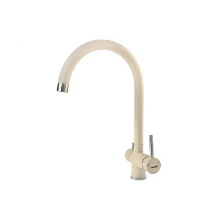 Змішувач кухонний Fabiano FKM 31.5 S/Steel Cream