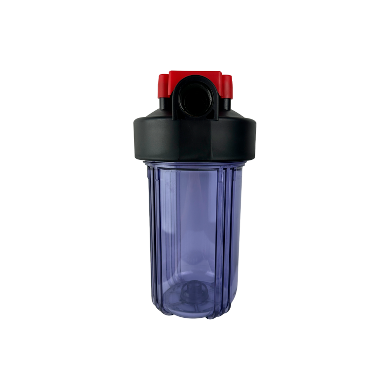 Колба FILTRONS 10BB прозора (два кiльця, металевий кронштейн, ключ) Підключення 1 дюйм