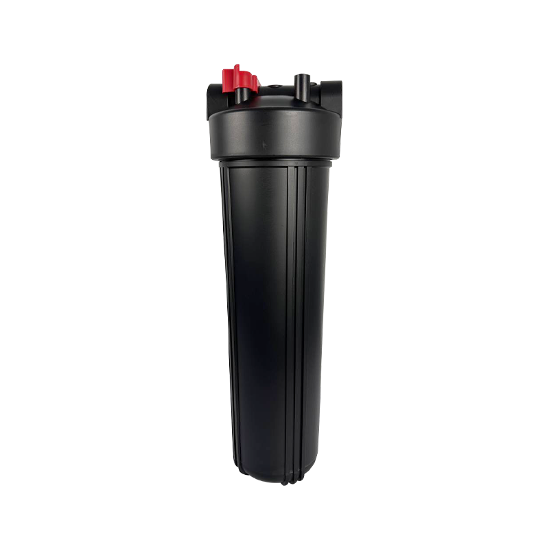 Колба FILTRONS 20BB чорна (два кільця, металевий кронштейн, ключ) Підключення 1 дюйм