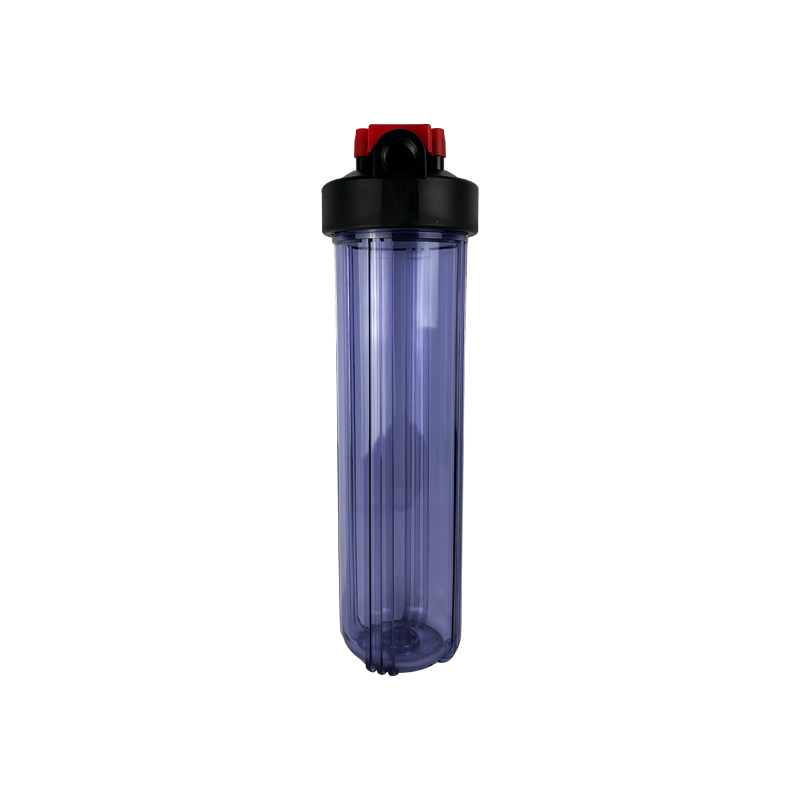 Колба FILTRONS 20BB прозора (два кiльця, металевий кронштейн, ключ) Підключення 1 дюйм