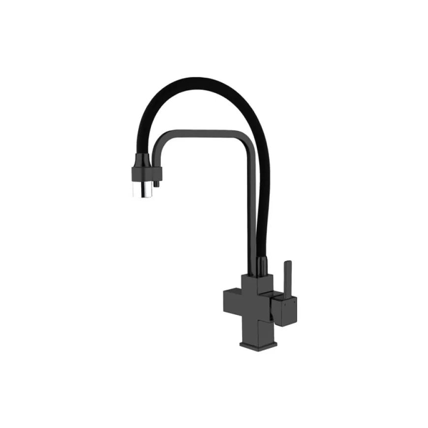 Змішувач кухонний Fabiano FKM 31.11 Black Steel