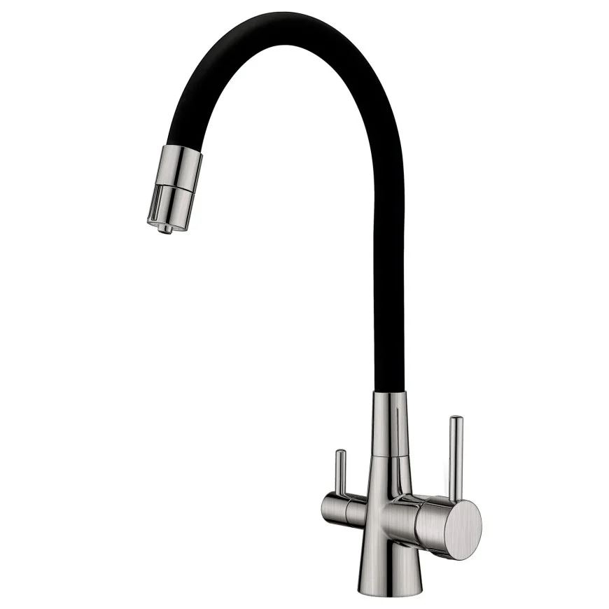 Змішувач кухонний Fabiano FKM 3121 Flex Inox