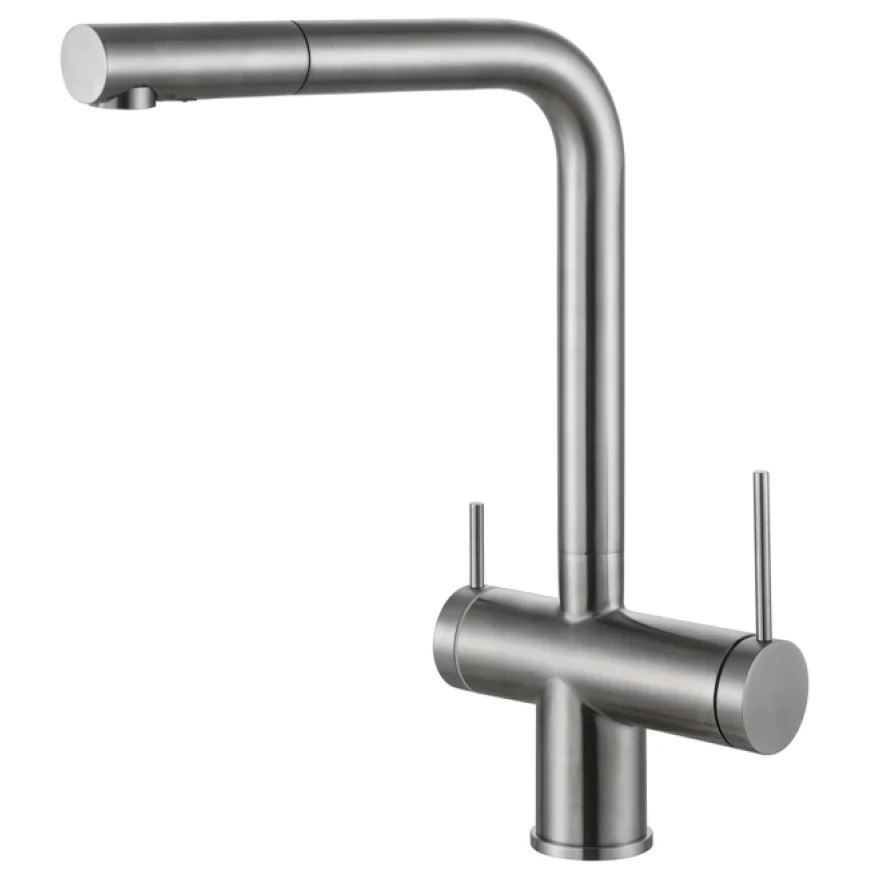 Змішувач кухонний Fabiano FKM 31.14 SS Inox