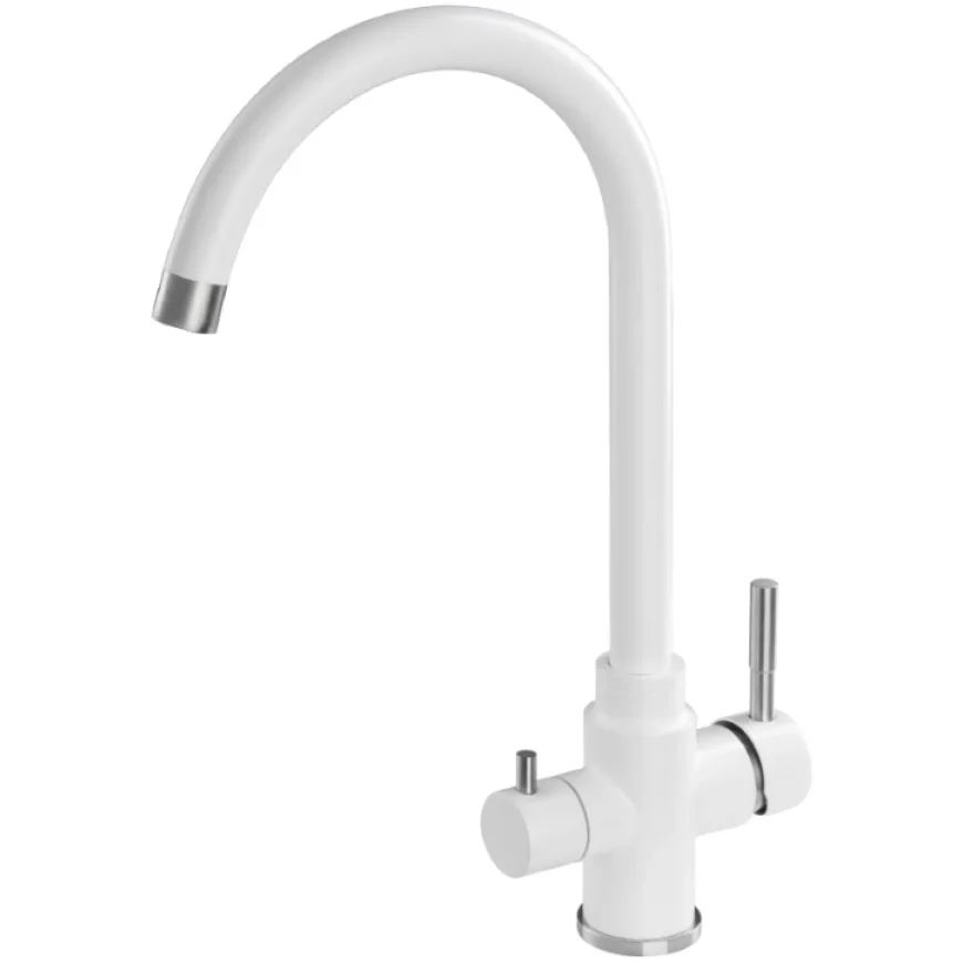 Змішувач кухонний Fabiano SKFC 90 ST Alpine White
