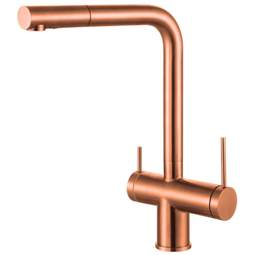 Змішувач кухонний Fabiano FKM 31.14 SS Nano Copper