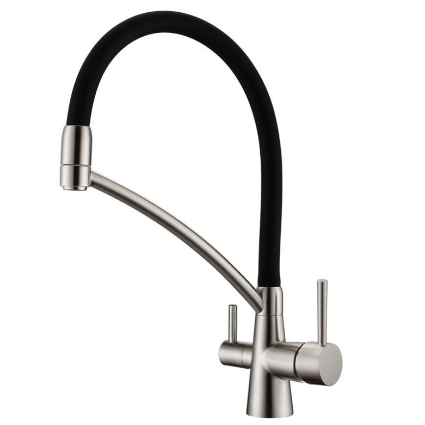 Змішувач кухонний Fabiano FKM 31.10 Inox Black