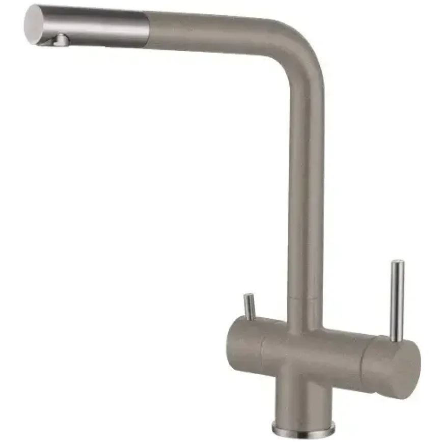 Змішувач кухонний Fabiano FKM 31.7 S/Steel Beton