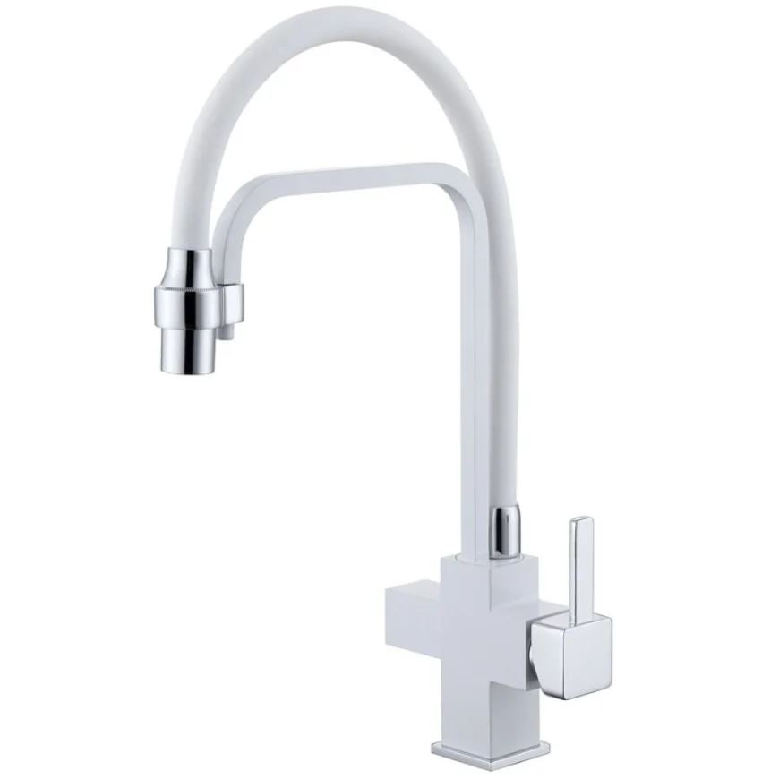 Змішувач кухонний Fabiano FKM 31.11 Alpine White 02