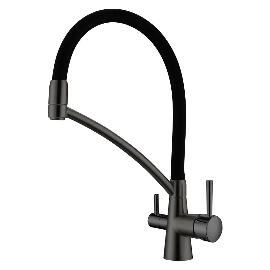 Змішувач кухонний Fabiano FKM 31.10 Black Steel