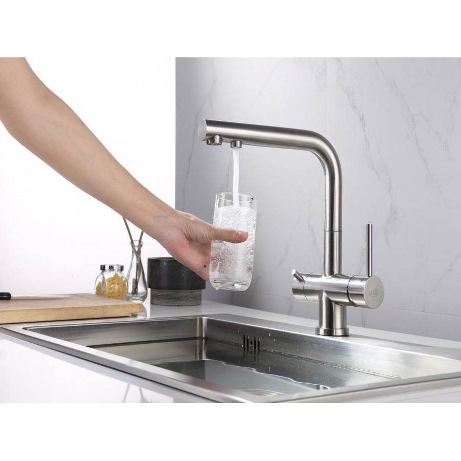 Змішувач кухонний Blue Water ZARA INOX