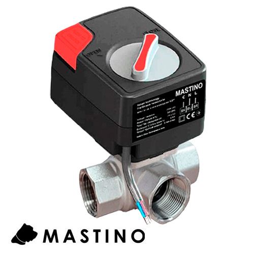 Кран з електроприводом Mastino PRO (триходовий) 220В 1