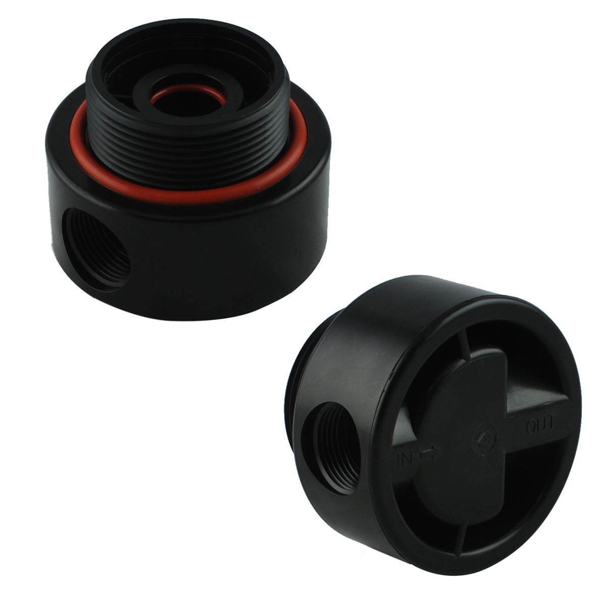 Оголовок для FRP F8802 4" - таблетка 4" на підключення 2"