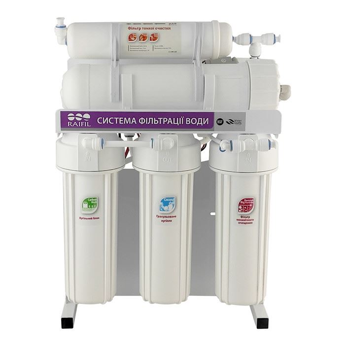 Система зворотного осмосу RAIFIL-800G-10"Slim w/o m