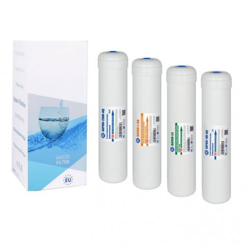 Комплект чотирьох картриджів Aquafilter EXCITO-CRT