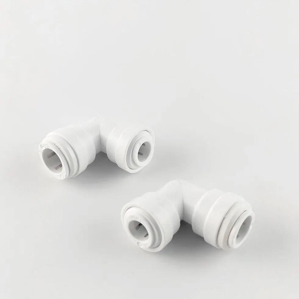 Фітинг кутовий Raifil 1818-D (6UE8-D) 3/8"-1/2" (трубка-трубка)