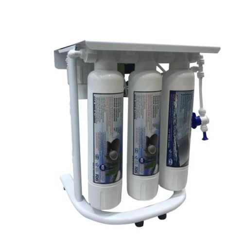 Фильтр обратного осмоса на 7 этапов очистки Tiger Filtration ROE3-750-BP-EZ-S с насосом