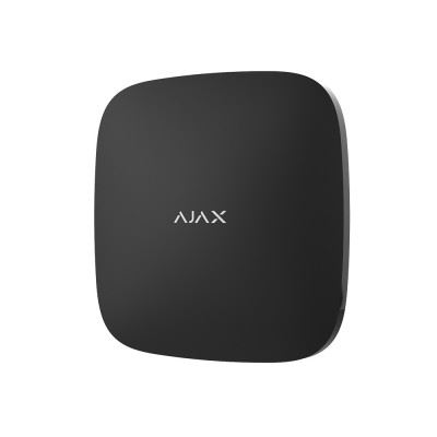 Комплект захисту від протікання Ajax з 1 краном WaterStop 1" Ajax Hub2 + LeaksProtect 2шт Чорний