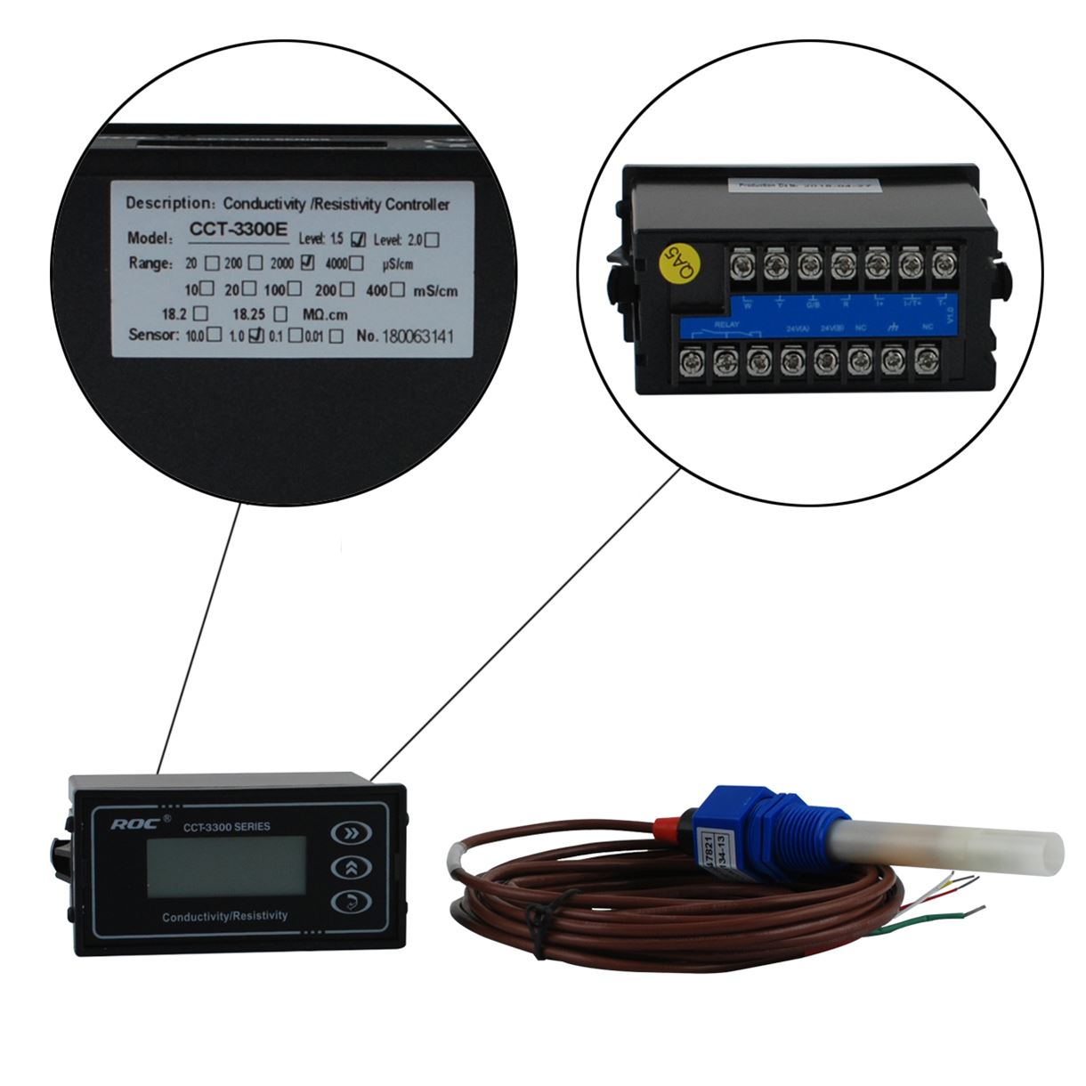 Кондуктометр 220в CCT-3300