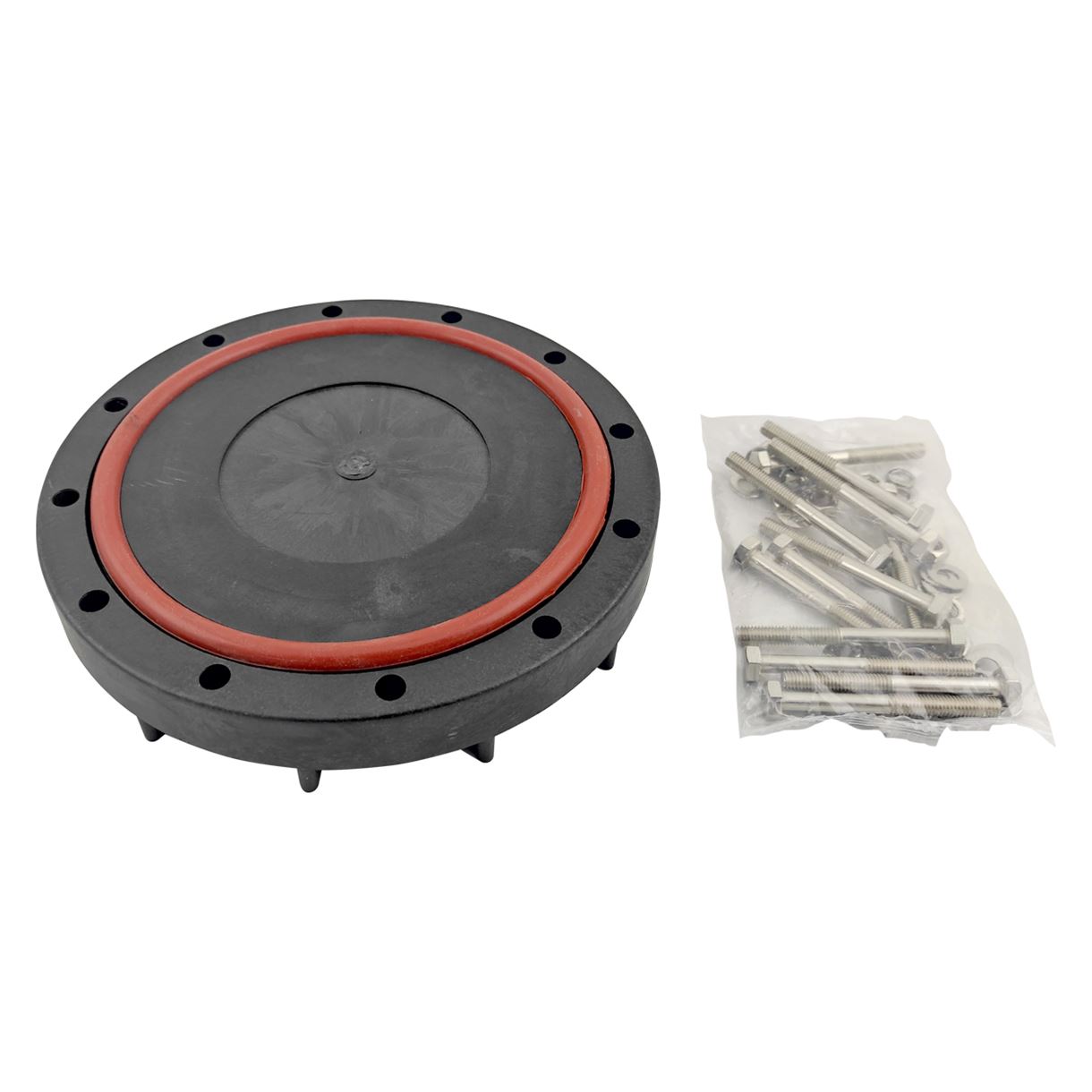 Кришка для FRP колон 6" заглушка фланцева DT-6ч