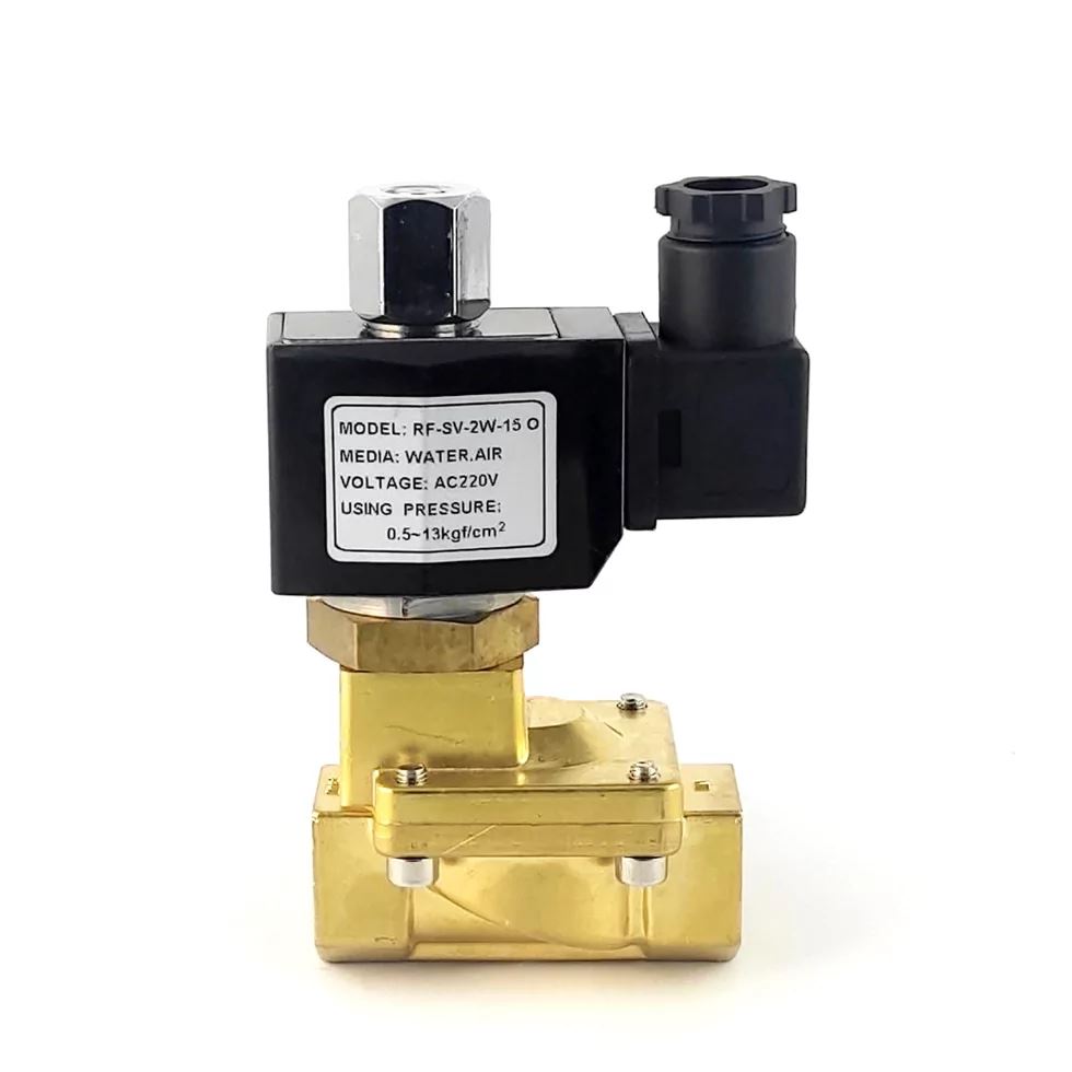 Соленоїдний клапан SLP2DF02E1D13  AC220V 0,5-13 bar  1/2"" (НО) непрямої дії