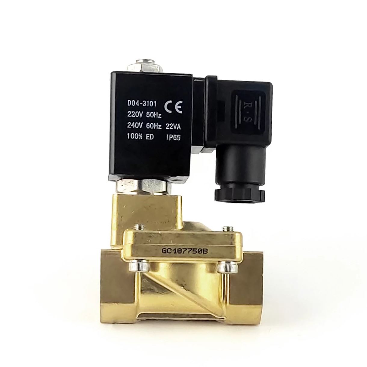 Соленоїдний клапан  RSP-15-E-AC220V  0,3-16 bar 1/2"" (НЗ) непрямої дії