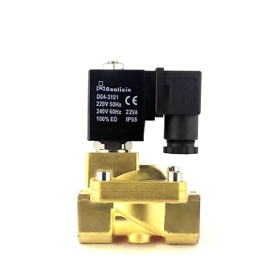 Соленоїдний клапан  SLP1DF02E1E20  AC220V 0,5-16 bar 3/4"" (НЗ) непрямої дії