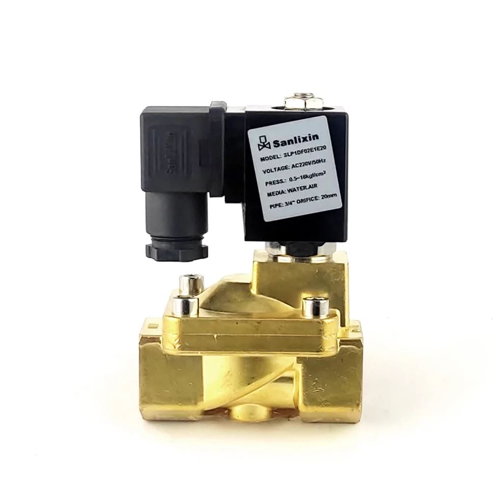 Соленоїдний клапан  SLP1DF02E1E20  AC220V 0,5-16 bar 3/4"" (НЗ) непрямої дії