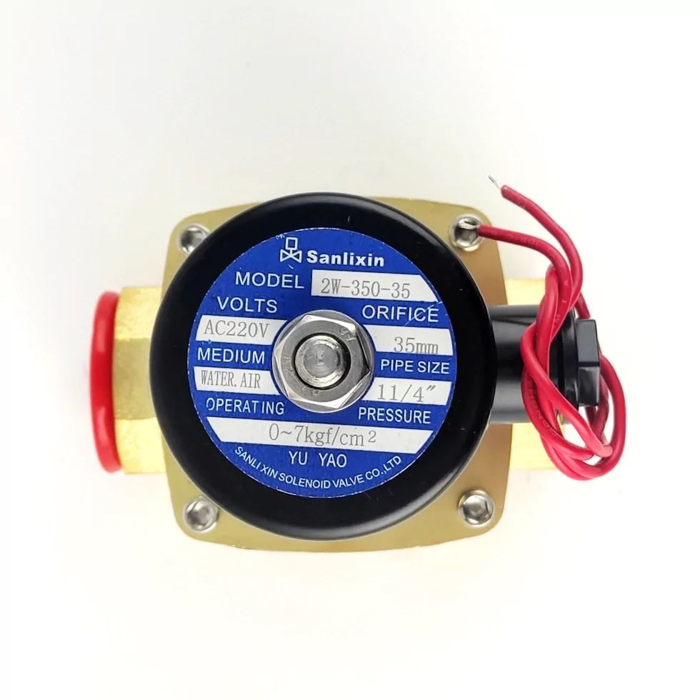 Соленоїдний клапан 2W-350-35C EPDM  AC220V 0-7 bat 1,25"" (НЗ) прямої дії