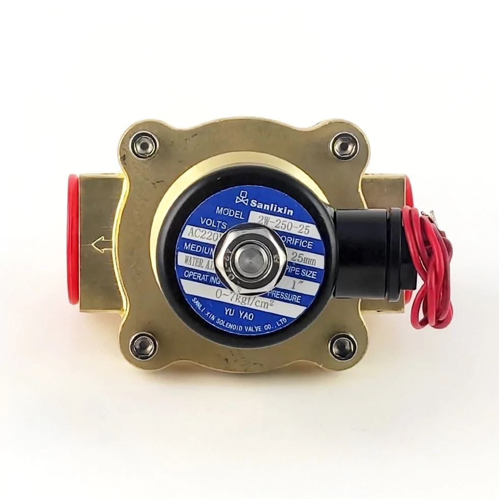 Соленоїдний клапан 2W-250-25C EPDM  AC220v 0-7 bar 1"" (НЗ)прямої дії