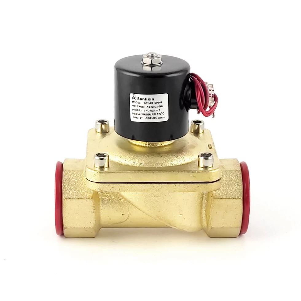 Соленоїдний клапан 2W-500-50C EPDM  AC220V 0-7 bar 2"" (НЗ) прямої дії