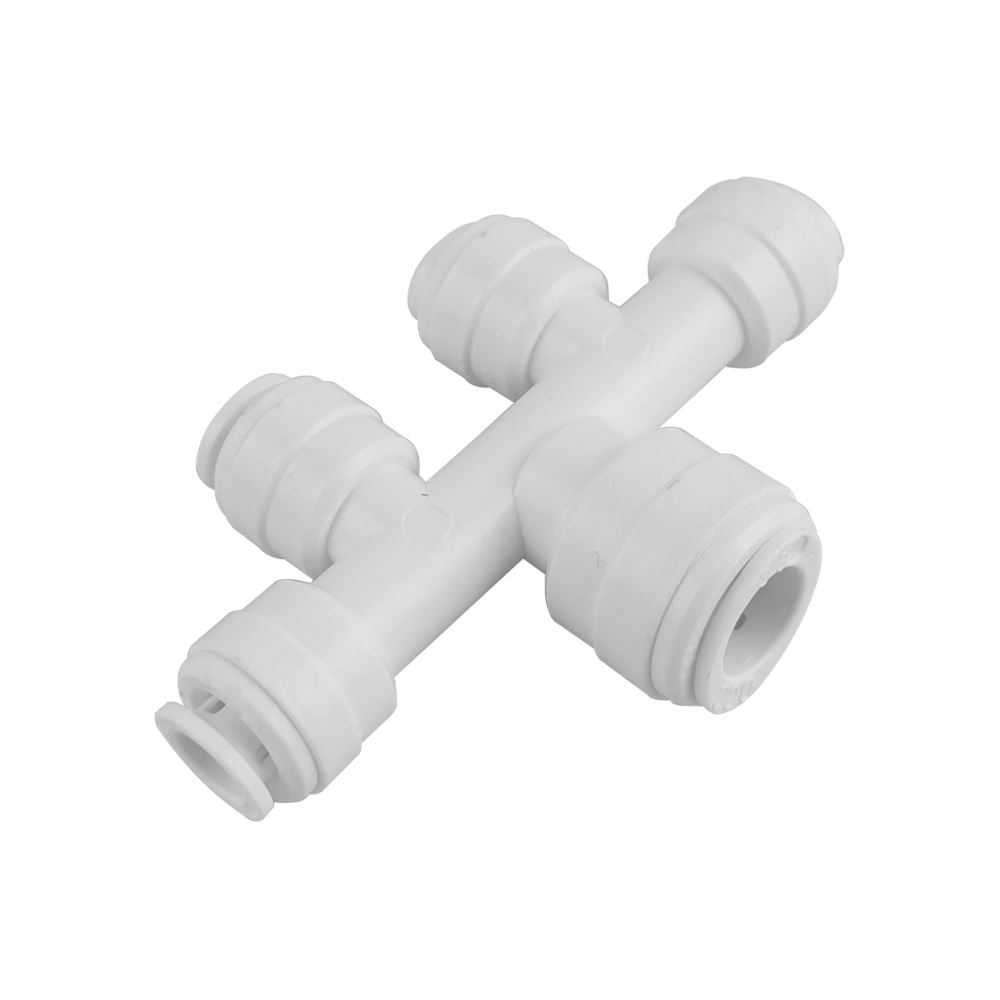 Фітинг розподільчий Raifil 1805-D 1/4"-1/4"-1/4"-3/8"-1/4"-1/4" (трубка-трубка-трубка)