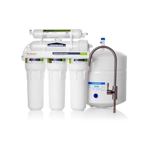 Система обратного осмоса Filtrons PREMIUM 5-ти ступенчатая с помпой