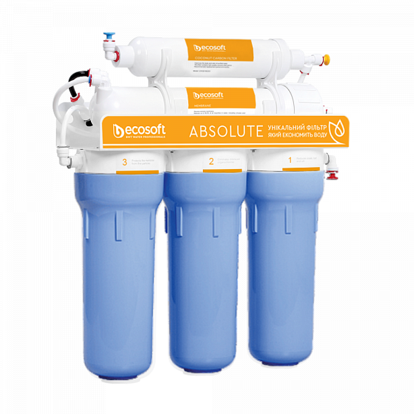Фільтр зворотного осмосу ECOSOFT ABSOLUTE з мінералізатором