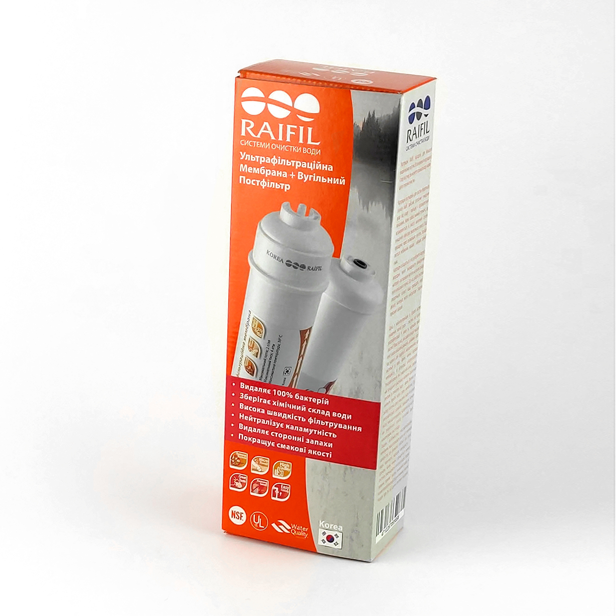 Комплект Filtrons: мембрана UF-11 + постфильтр 10″ (резьба)