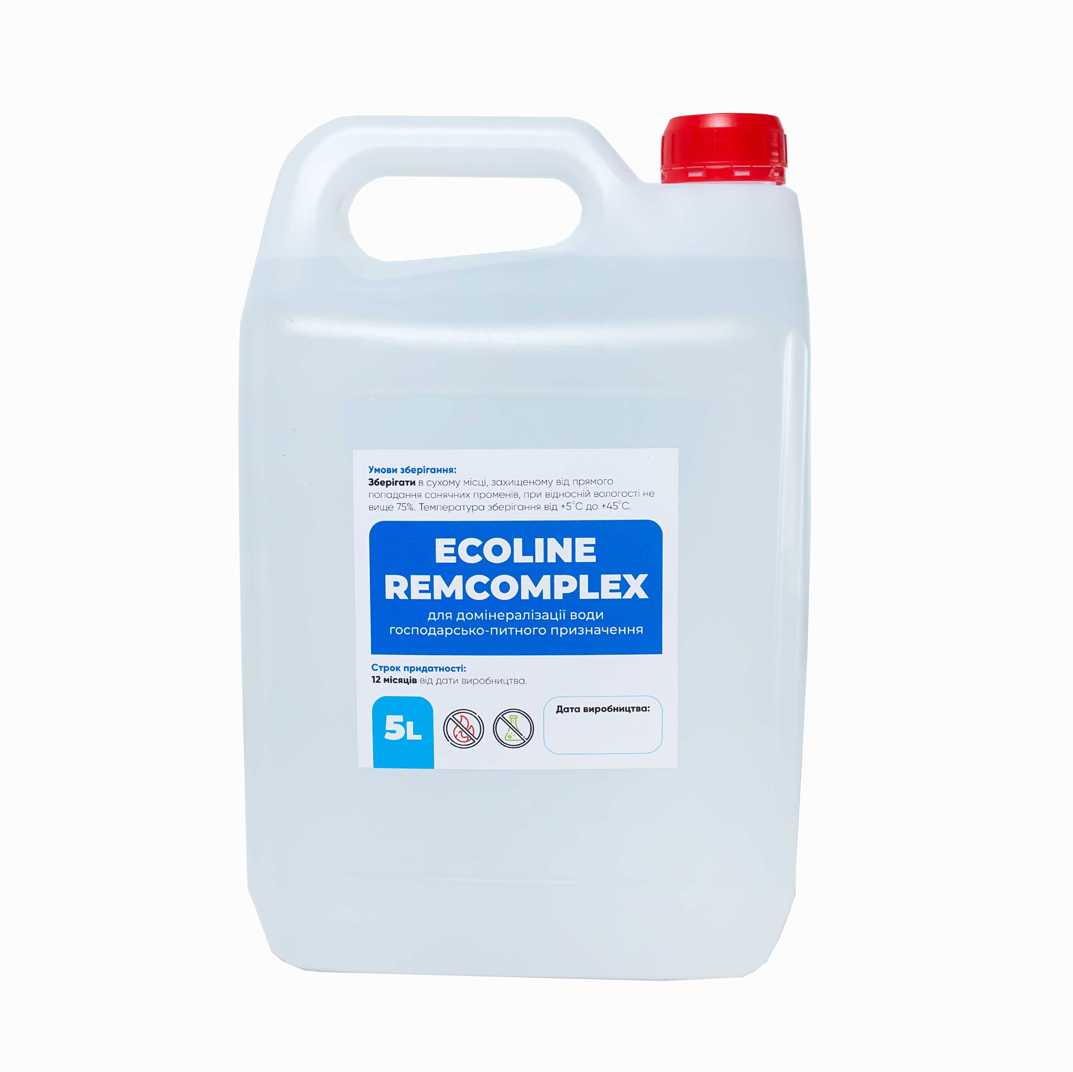 Готовый реагент Ecoline Remcomplex для минерализации и корректировки pH, канистра 5 л