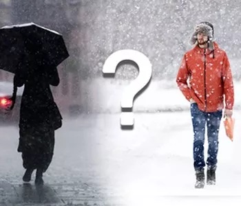 Почему летом идет дождь, а зимой снег?