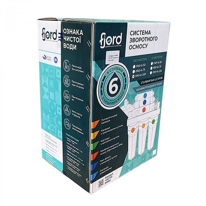 Система зворотного осмосу Fjord FRO-6-75